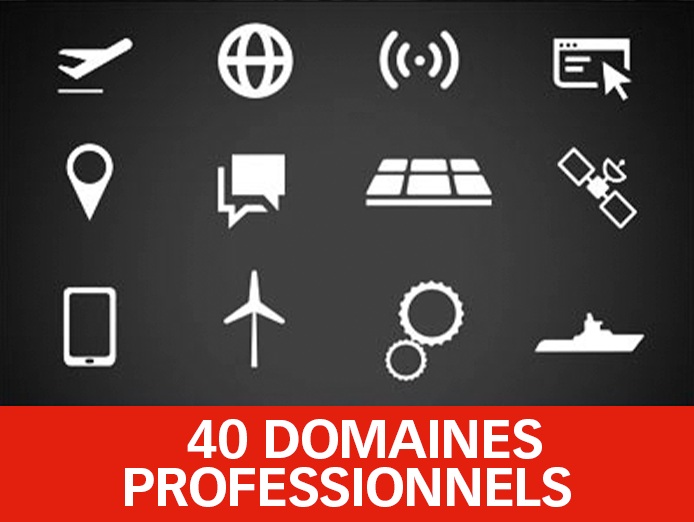 40 Domaines professionnels